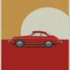 Porsche 356 Poster Diamond Paintings