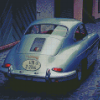 Porsche 356 In Alley Diamond Paintings