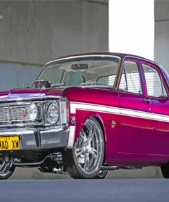 Purple Ford Xw Falcon Diamond Paintings