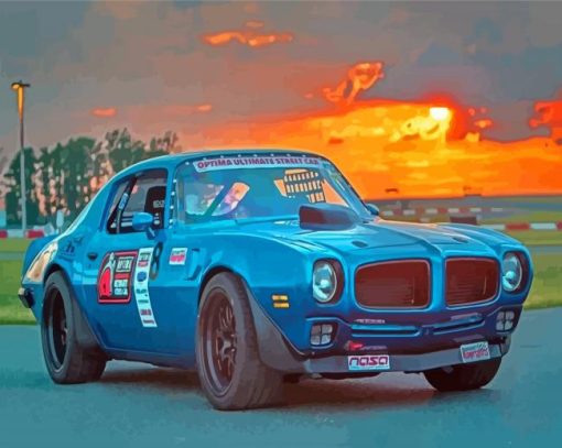 R1970 Firebird Race Car Diamond Paintings