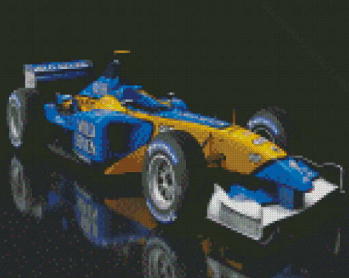 R202 Race Car Diamond Paintings