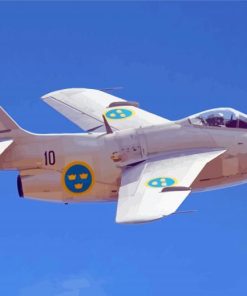 Saab J 29 Diamond Paintings