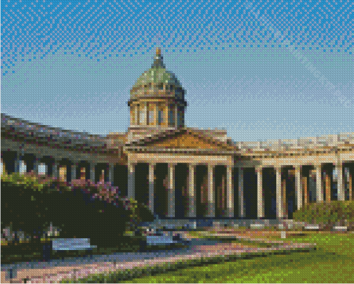 Saint Petersburg Kazan Cathedral Diamond Paintings