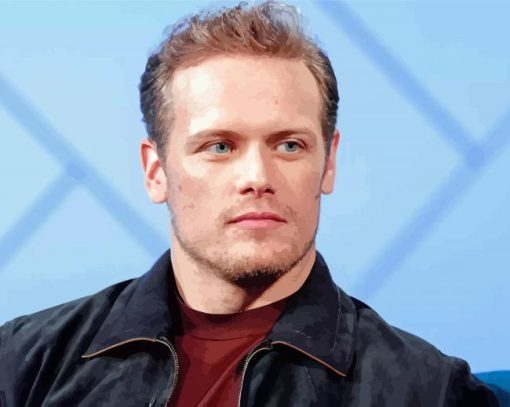 Scottish Actor Sam Heughan Diamond Paintings