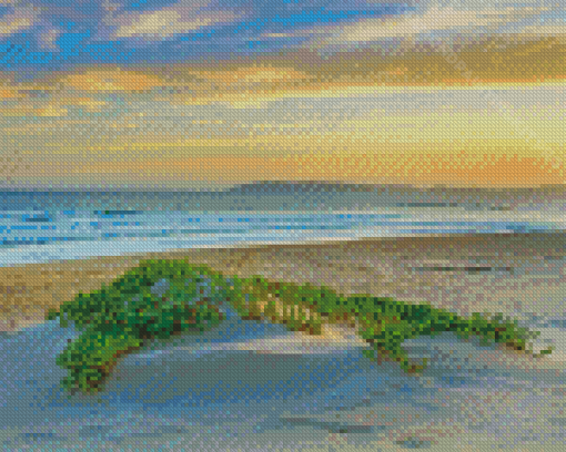 Sunset Over Plettenberg Bay Diamond Paintings