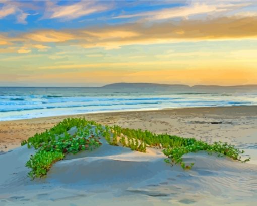 Sunset Over Plettenberg Bay Diamond Paintings