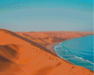 The Desert And Beach Diamond Paintings