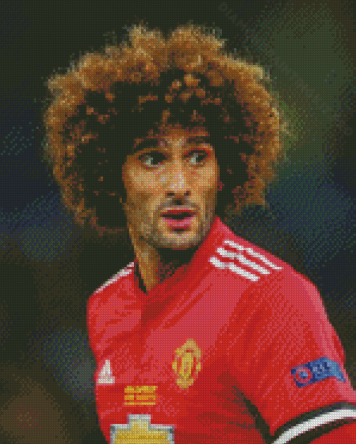 The Footballer Marouane Fellaini Diamond Paintings