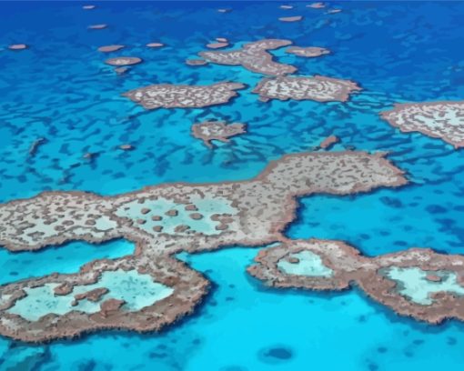 The Great Barrier Reef Australia Diamond Paintings