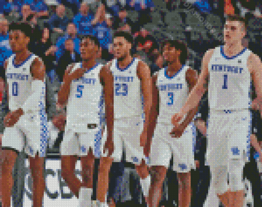 The University Of Kentucky Basketball Players Diamond Paintings