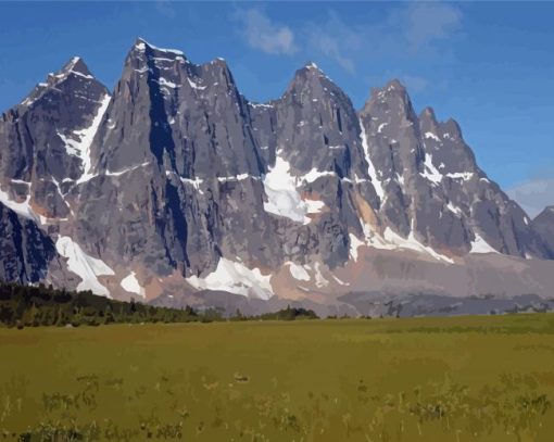 Tonquin Valley Landscape Diamond Paintings