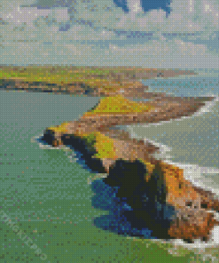 UK Worms Head Diamond Paintings