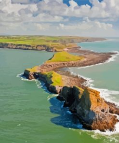 UK Worms Head Diamond Paintings