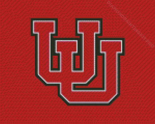 Utah Utes Team Logo Diamond Paintings