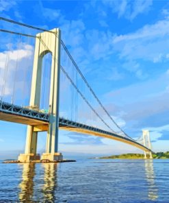 Verrazzano Narrows Bridge Diamond Paintings