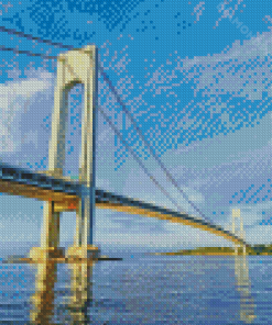 Verrazzano Narrows Bridge Diamond Paintings