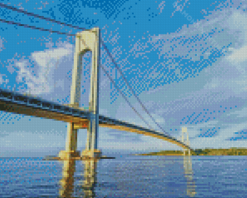 Verrazzano Narrows Bridge Diamond Paintings