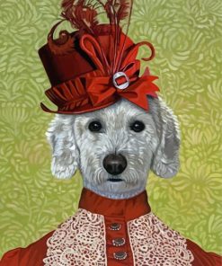 Victorian Dog Diamond Paintings