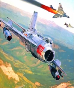 Vietnam War Aircraft Diamond Paintings