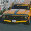 Vintage Javelin AMX Car Diamond Paintings