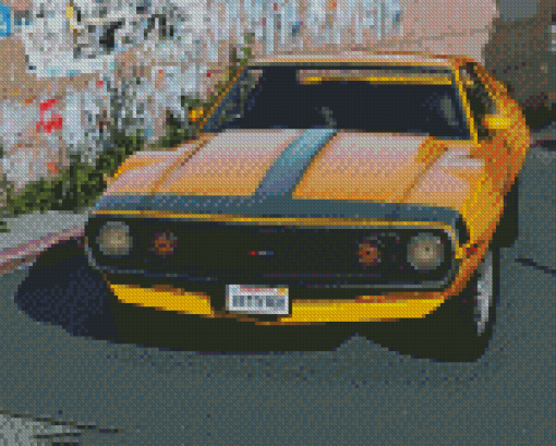 Vintage Javelin AMX Car Diamond Paintings