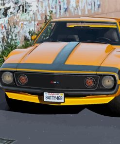 Vintage Javelin AMX Car Diamond Paintings