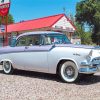 White And Purple 1956 Dodge Diamond Paintings