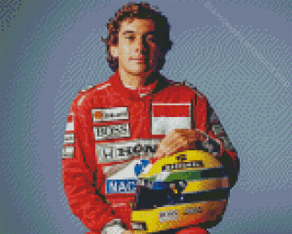 Aesthetic Ayrton Senna Diamond Paintings
