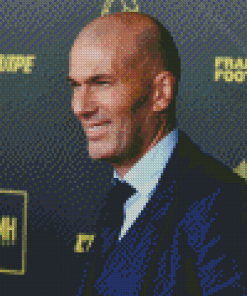 Classy Zinedine Zidane Diamond Paintings