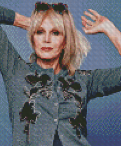 Classy Joanna Lumley Diamond Paintings