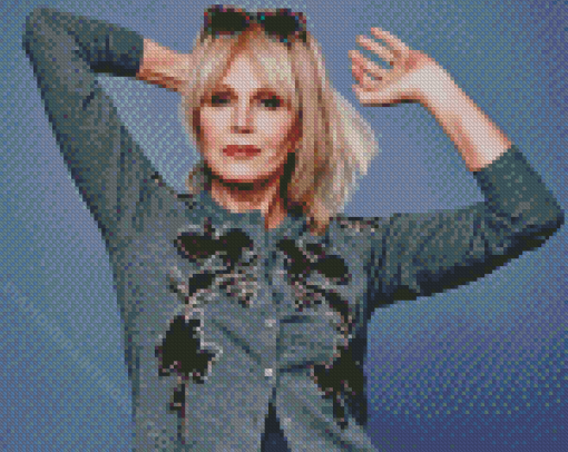 Classy Joanna Lumley Diamond Paintings