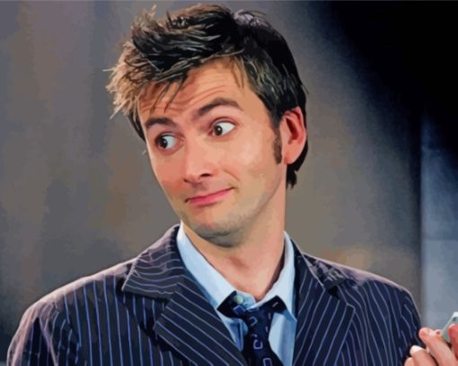 Cool David Tennant Diamond Paintings