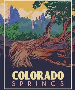 Garden Of The Gods Colorado Springs Poster Diamond Paintings