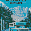 Great Basin National Park Poster Illustration Diamond Paintings