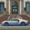 Grey Bugatti Chiron Diamond Paintings