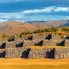 Inca Ruins Landscape Diamond Paintings