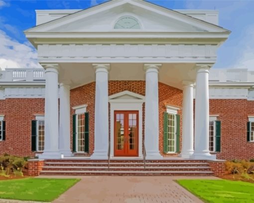 Monticello Door Diamond Paintings