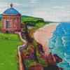 Mussenden Temple Landscape Art Diamond Paintings