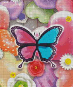 Soft Butterfly Diamond Paintings