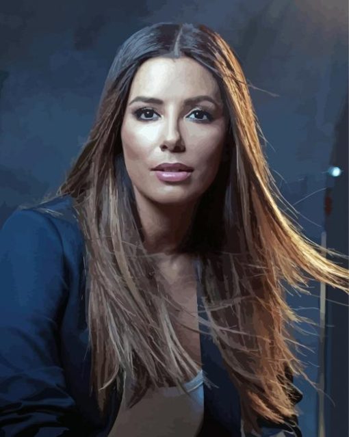 The Actress Eva Longoria Diamond Paintings