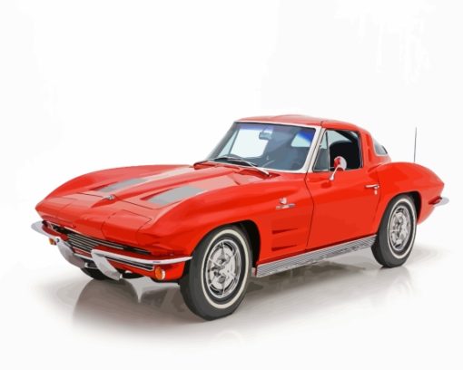 1963 Chevrolet Corvette Diamond Painting