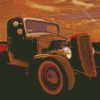 36 Chevy Truck Art Diamond Painting