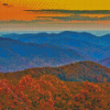 Appalachian Mountains In Autumn Diamond Painting