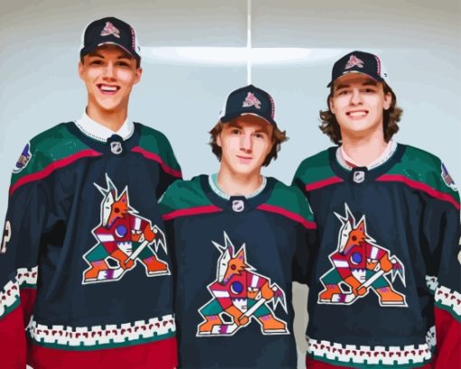 Arizona Coyotes Players Diamond Painting