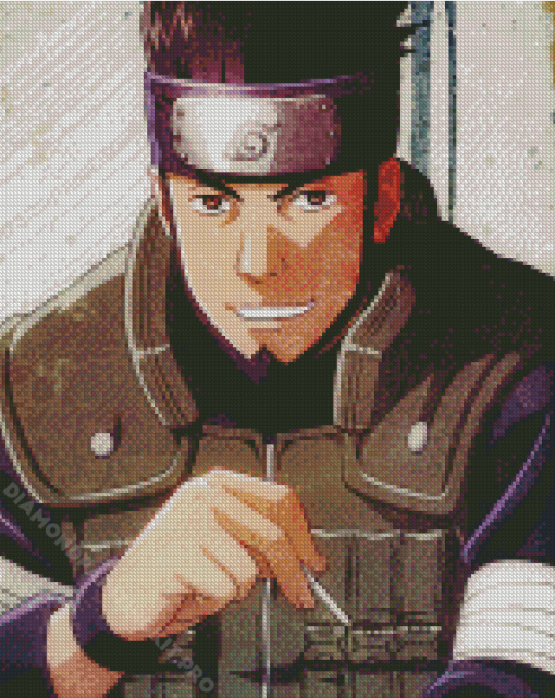 Asuma Sarutobi Art Diamond Painting