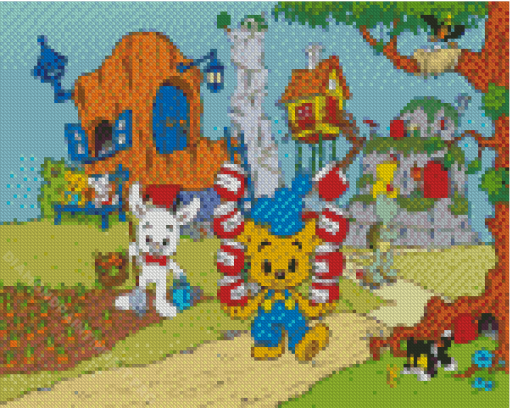 Bamse Diamond Painting