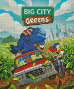 Big City Greens Poster Diamond Painting