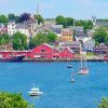 Canada Lunenburg Town Harbour Diamond Painting