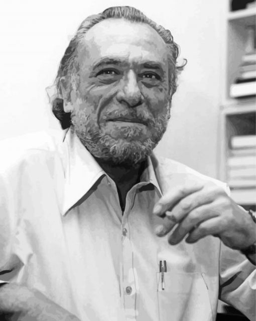 Charles Bukowski Diamond Painting