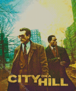 City On A Hill Poster Diamond Painting